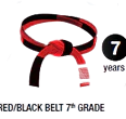 Jiu jitsu red black Belt